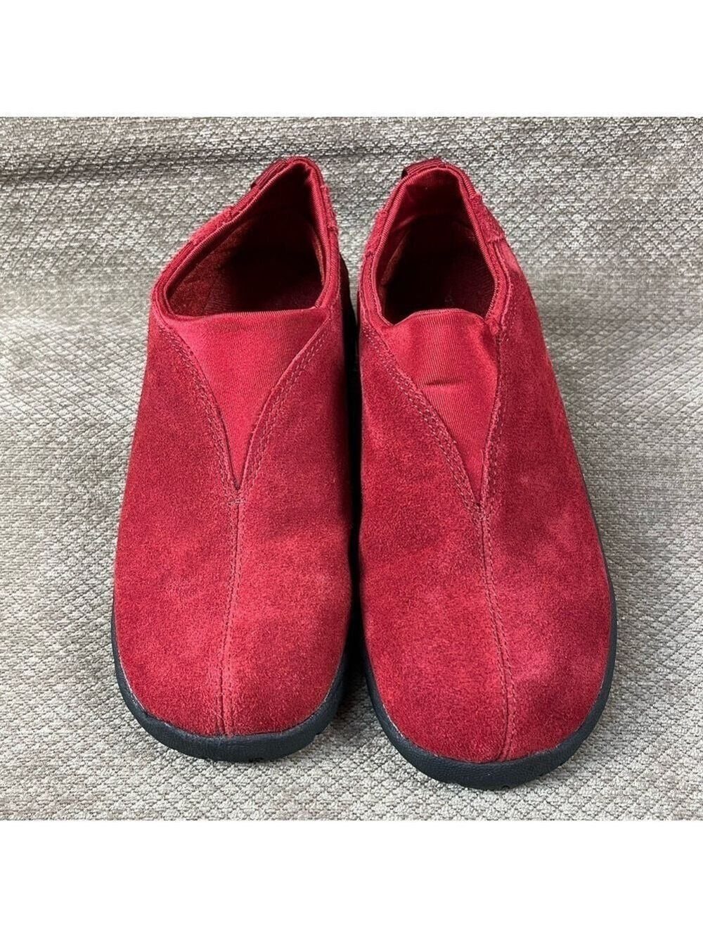 Route 66 Shoes Red Leather Step In Loafers Womens Size 8 EUC - Picture 13 of 13